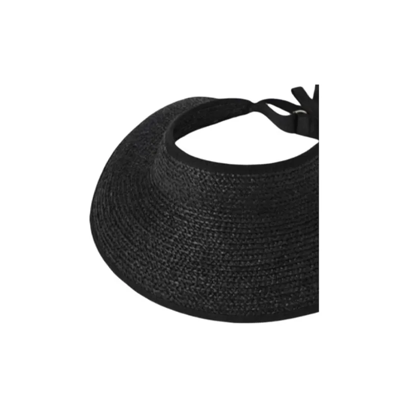 HELEN KAMINSKI Raffia Sun Protection Hats Women's Black-1