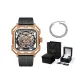 Rose Case[Comes with Exclusive Box+Cuban Bracelet]