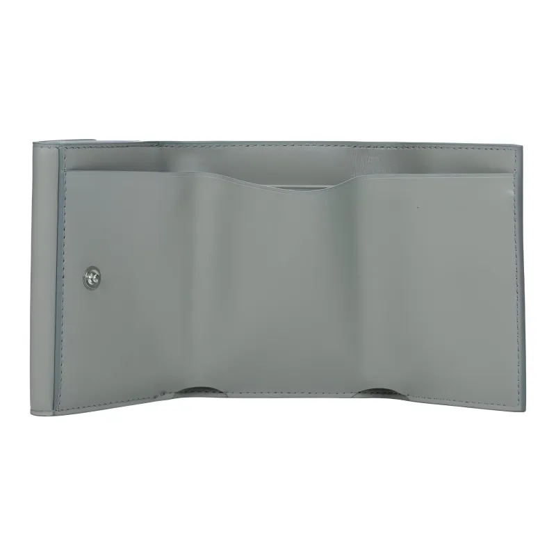 JIL SANDER Leather Wallet Women's Green & Sea Foam-1
