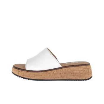 Gabor Abrasion Resistant Slide Slippers Women's White