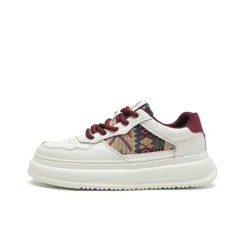 AOKANG Air Force One Series Cushioning Slip Resistant Low Top Skateboard Shoes Men's