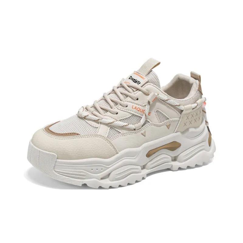 Budding Bear Slip Resistant And Breathable Low Top Chunky Sneakers Men's-6