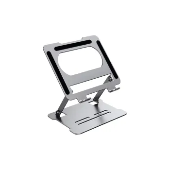 LUCK OU Tablet Stands 360 Rotating Desktop IPad Metal Lazy Aluminum Metal Alloy Support Stand, Portable And Foldable