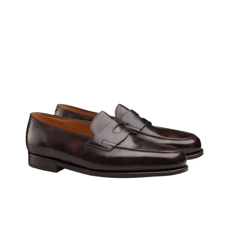 JOHN LOBB Lopez Casual Shoes Men's Brown-2