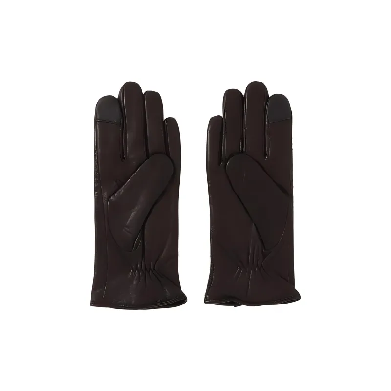 Polo Ralph Lauren Sheepskin Gloves Women's Black-2
