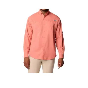 Columbia PFG Tamiami Shirt Men's Peach Pink