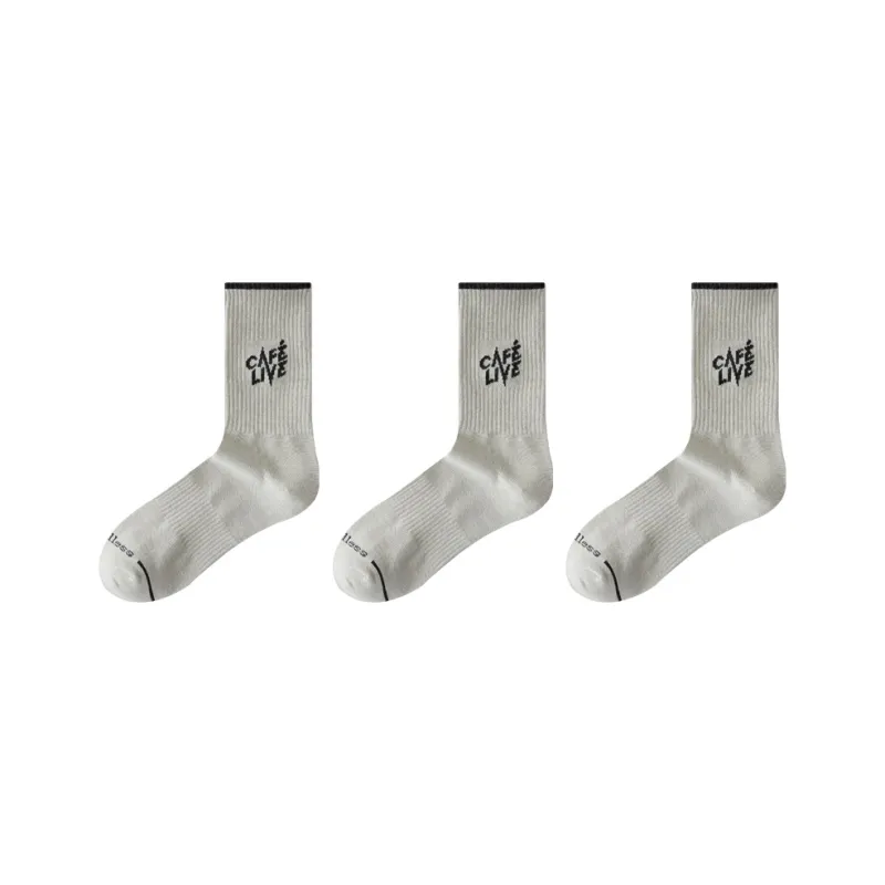 Cotton Gene Mid Calf Socks Men's Combo Set-14