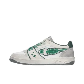 ENTERPRISE JAPAN Rocket Low Top Skateboard Shoes Unisex White Green