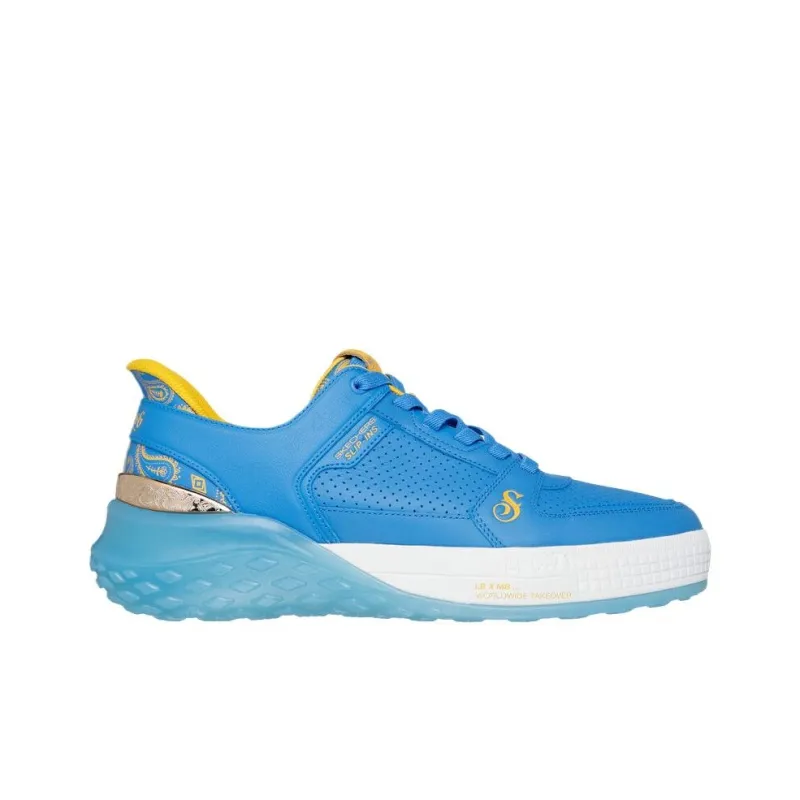 SNOOP DOGG x Skechers Snoop Sizzle Toke Low Top Casual Shoes Men's Blue-1