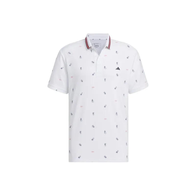 Adidas Polo Shirts Men White-0