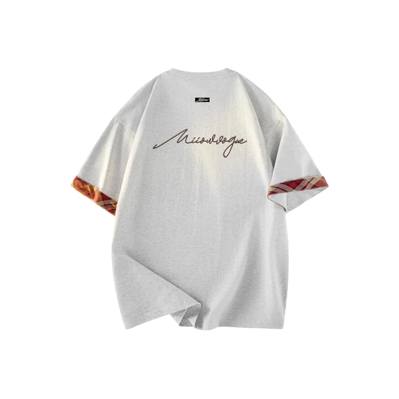 MIIOW Cool One Summer Series Drop Shoulder Sleeve T Shirt Unisex-2