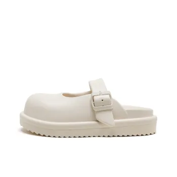 DAPHNE EVA Slip Resistant Wrap toe Slippers Women's Ecru
