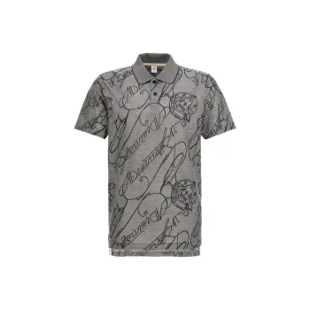 BERLUTI Gradient Scritto Short-Sleeve Polo Shirt