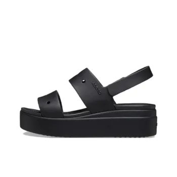 Crocs Brooklyn Beach Sandals Women's Black