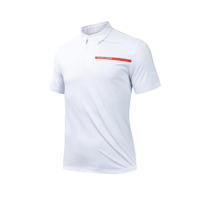 Anta Variety Training Collection Polo Shirt Men's Pure White-0