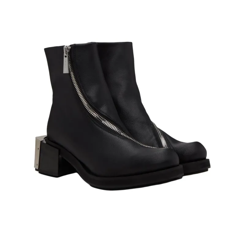 Gmbh Ergonomic Riding Ankle Boots 7.5cm Men's Black-2