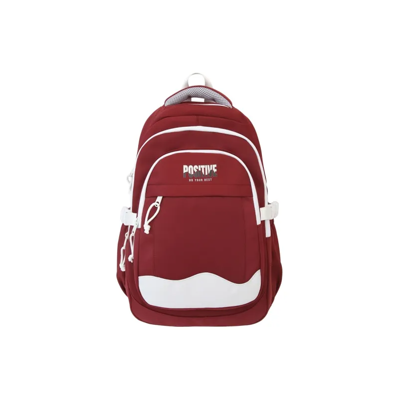 Alcohol Dragon Nylon Backpack Women's Multicolor-12