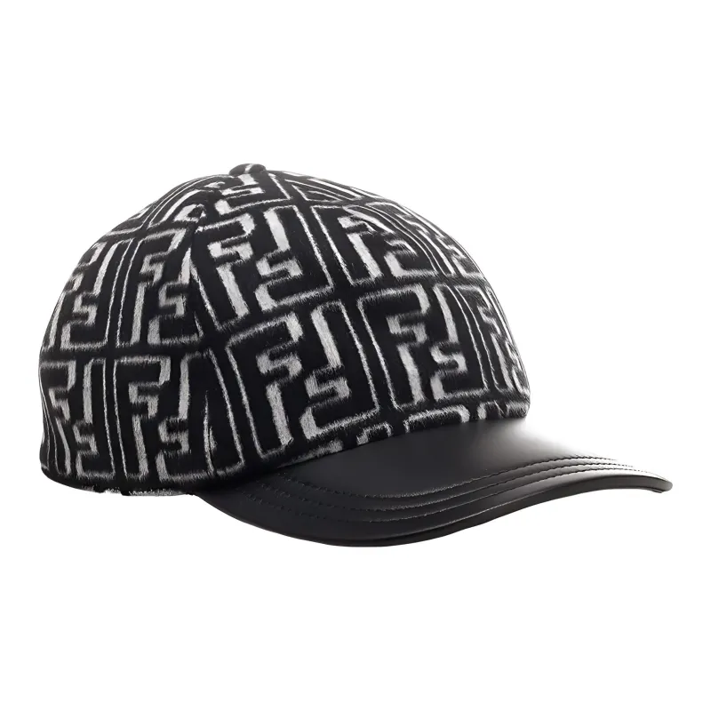 FENDI All-Over Ff Motif Baseball Cap-2
