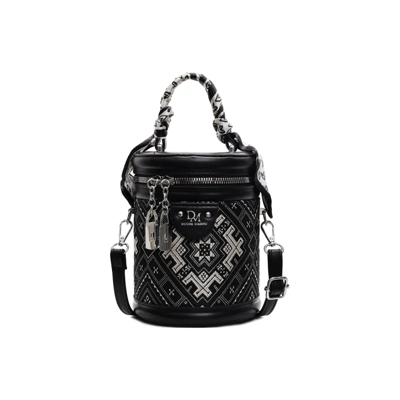Yalu PU Handbag, Shoulder Bag, Crossbody Bag Women's Black/Purple/Ecru-12
