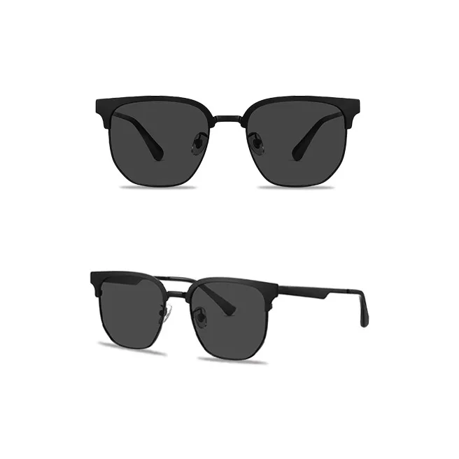 MARJAKURKI Stainless Steel Sunglasses Unisex-2
