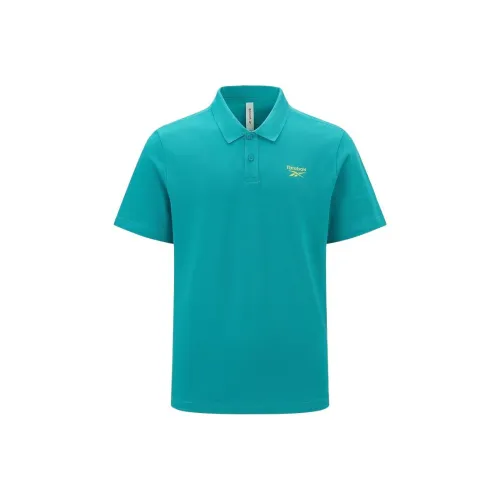Reebok Polo Shirts Unisex Blue