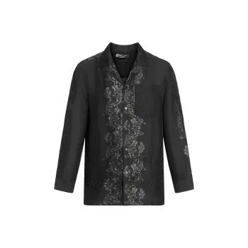 ANDREW MACKENZIE Shirts Men Black