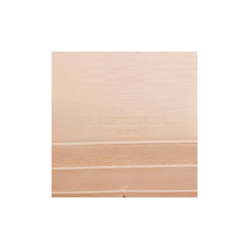 Balenciaga Lambskin Wallet Women's Almond-4