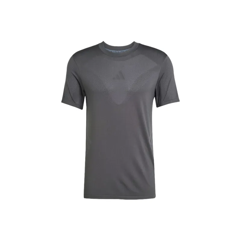 Adidas Gym+Climacool T Shirt Men's Asphalt Gray/Light Silver-0