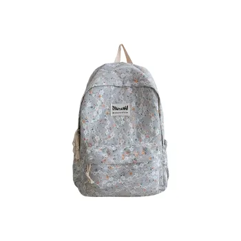 XIANGSU Polyester Backpack Women's Blue/White/Black
