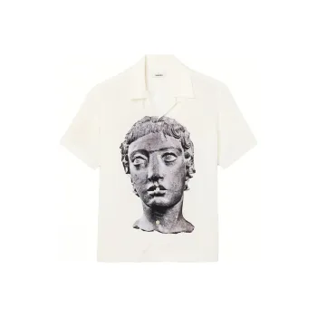 Sandro Shirts Men Light Umber