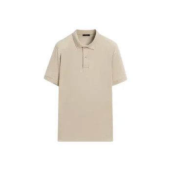 Massimo Dutti Polo Shirt Men's Tawny