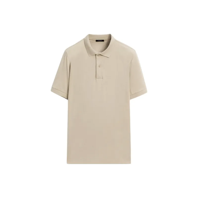 Massimo Dutti Polo Shirt Men's Tawny-0