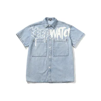 Mishkanyc Shirt Unisex Light Blue