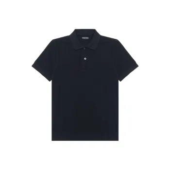 TOM FORD Polo Shirts Men Blue