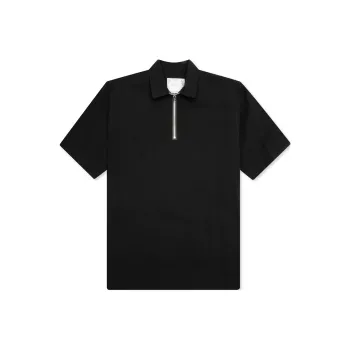 Sacai Zip up Polo Shirt