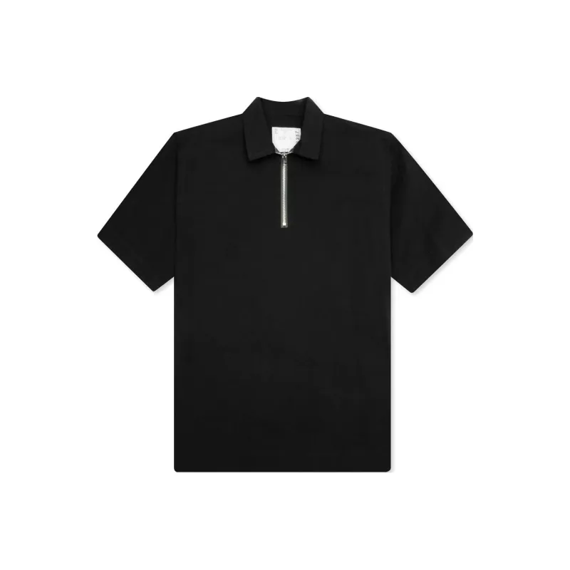 Sacai Zip up Polo Shirt-0