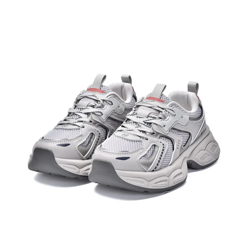 MISTERY Lightweight, Abrasion Resistant, And Breathable Low Top Chunky Sneakers Women's-2