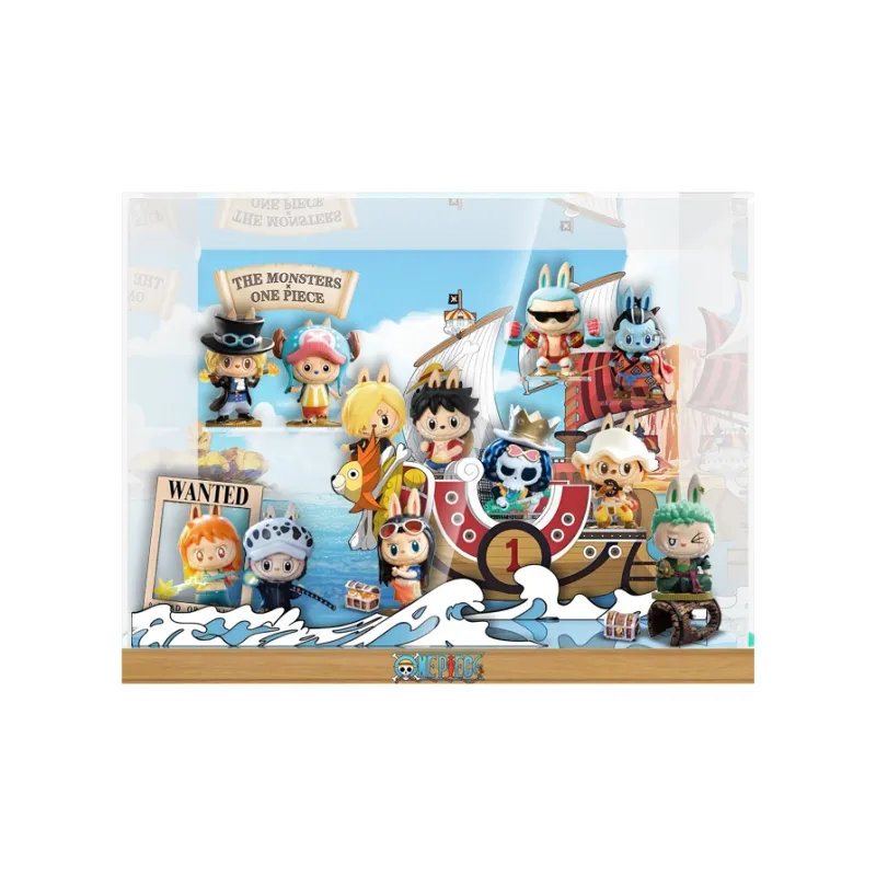 LIGHT YOUR BRICKS Compatibility Pop Mart Aquaman Collection Display Case Model Accessories-5