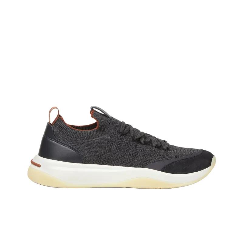 Loro Piana 410 LP Low Top Casual Shoes Men's Black-1