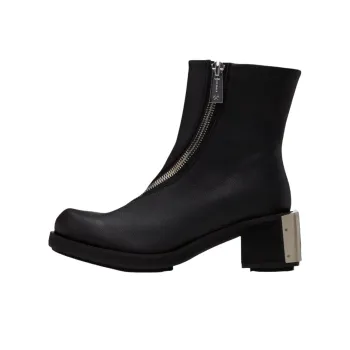 Gmbh Ergonomic Riding Ankle Boots 7.5cm Men's Black
