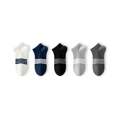 MIIOW No Show Socks Men's 5 Pack