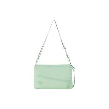 Arena Waterproof Fabric Crossbody Bag, Shoulder Bag Unisex Light Green