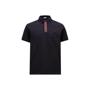 Moncler Polo Shirt Men's Dark Blue