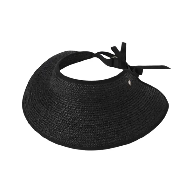 HELEN KAMINSKI Raffia Sun Protection Hats Women's Black-0