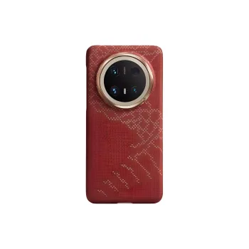 PITAKA Aramid Material Mountain Dance Silver Snake Phone Cases Compatibility With Huawei Mate 70 Pro Business Formal