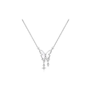 GL GEMLOVE S925 Silver Necklaces Women's