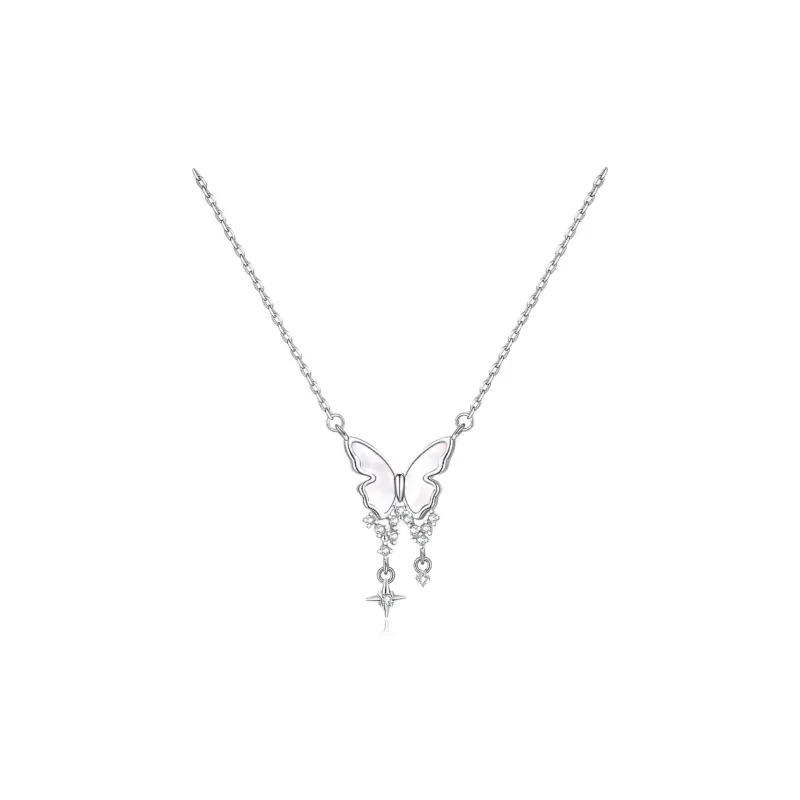 GL GEMLOVE S925 Silver Necklaces Women's-0