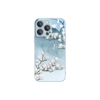 MSMF Glass Material Phone Cases Compatibility With Apple/Apple 13/16 Pro/14/15 Plus/12 Pro Max/11/XS/X Refreshing