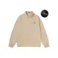 Beige Apricot Long-Sleeved