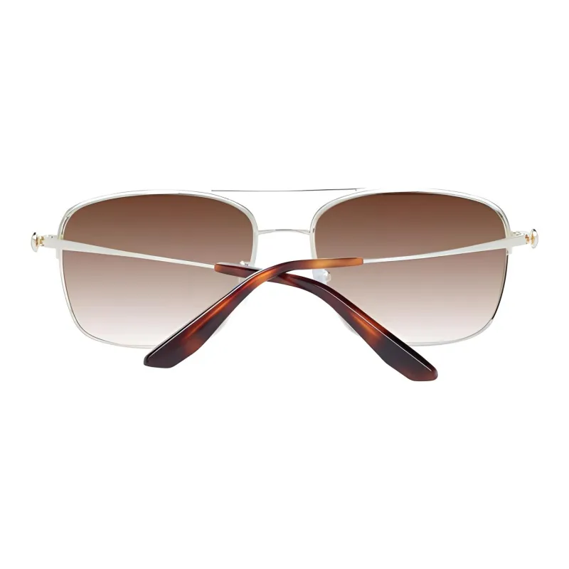 BMW Metal Aviator Sunglasses Men's Silver-2